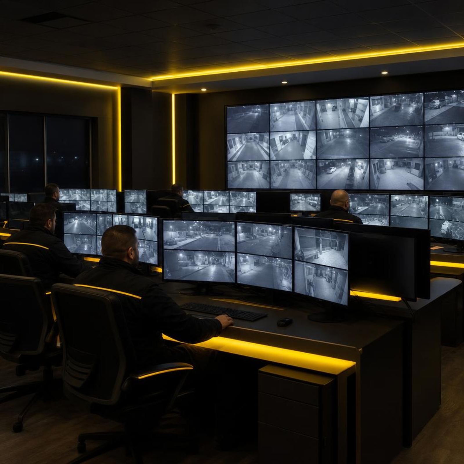 CCTV Alarm Monitoring & 24/7 Control Room Operations — MJP Security